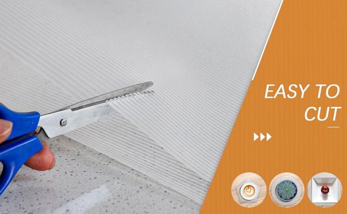 Revestimientos de estantes para gabinetes de cocina, estantes de estantes, estantes de cajones, 12 pulgadas x 25 FT ((300 pulgadas), estantes de gabinetes no adhesivo 2