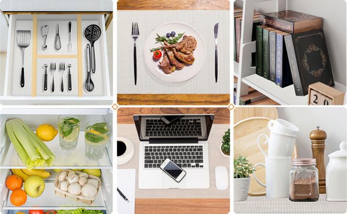 Revestimientos de estantes para gabinetes de cocina, estantes de estantes, estantes de cajones, 12 pulgadas x 25 FT ((300 pulgadas), estantes de gabinetes no adhesivo 6