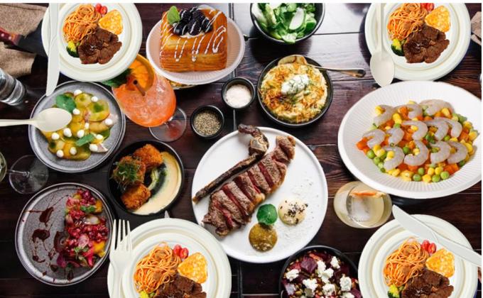 Conjunto de cubiertos compostables utensilios pesados ecológicos (50 tenedores, 50 cucharas, 50 cuchillos) utensilios biodegradables 4