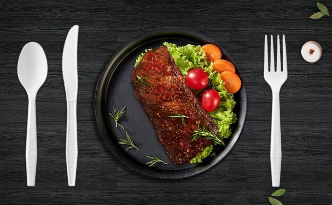 Cuchillos tenedores cucharas utensilios, peso pesado heavyduty plataformas es productos ecológicos salón fiesta boda barbacoa 0