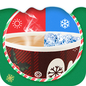 Tazas de café de papel de Navidad con mangas tapas 12 oz Xmas Taza desechable de fiesta Árbol de Navidad Tazas de cacao caliente 3