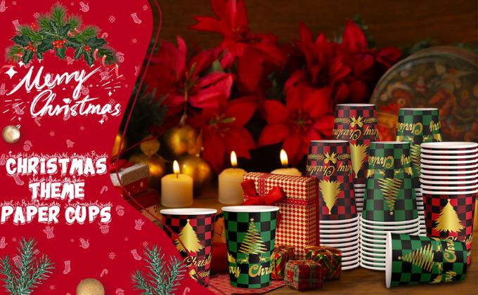 Christmas Paper Cups