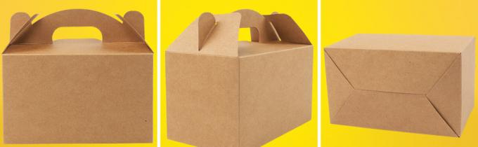 Cajas de golosinas marrones, postres, golosinas, bocadillos, bocadillos favoritos para la fiesta, palomitas de maíz, juguetes, baby showers, cumpleaños. 3