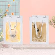 Bolsas con ventana 10x7x5 Bolsas de regalo para el Día de la Madre Proposición Dulce Regalo, Festival Regalo embalaje 3