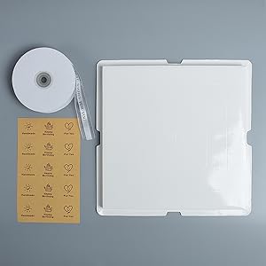 Cajas de regalo de plástico transparente Cajas de panadería con base, tapa y cinta Pasteles, pasteles, galletas, cupcakes y fiesta 20