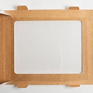 Cajas de pasteles de altura 4 paquetes 12x12x14 Cajas de pasteles para pasteles de nivel 12 pulgadas - Contenedor desechable de porta pasteles de gran capa 4