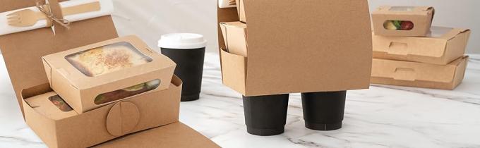 Caja de comida para llevar Contenedor para hamburguesas Eco amigable Caja de hamburguesas personalizada Caja de embalaje Eco amigable Caja de hamburguesas 3