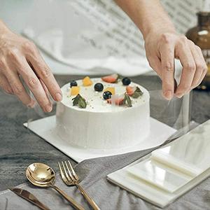 Collares de pastel de aceto Rollos de pastel transparentes Tiras de pastel transparente Mousse Collar de pastel de aceto Hoja para hornear, borde circundante 3