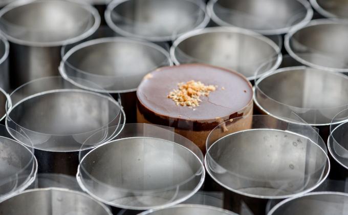 Collares de pastel de aceto Rollos de pastel transparentes Tiras de pastel transparente Mousse Collar de pastel de aceto Hoja para hornear, borde circundante 6