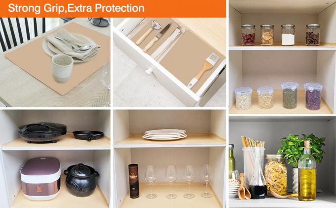 Alfombra de horneado de silicona - 16 IN X 10FT No adhesiva resistente al calor Alfombras de horneado de grado alimenticio, alfombra de liofilización reutilizable 3