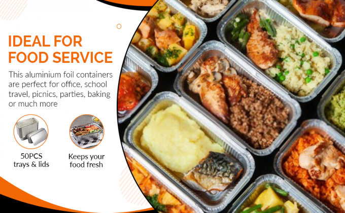 Contenedor de papel de aluminio, envolvente de papel de aluminio, artículos de vestir, artículos de cocina, artículos de comedor, artículos de mesa, papel de pergamino 1