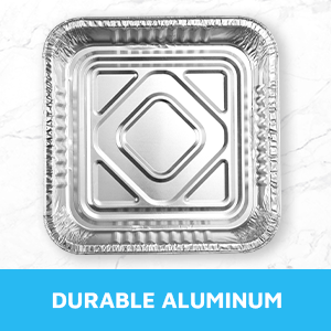 9 x 9 Paneles de pastel para asarse, tostador, preparación de comidas, tostado, comida para llevar. Perfecto para bandejas de brownies y lasaña. 2