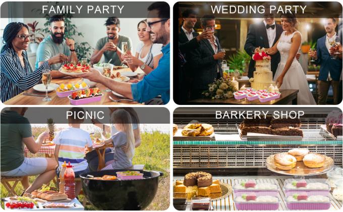 mini loaf pans with lids disposable