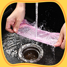 Elementos culinarios cubiertas de tazón reutilizables con cubierta de almacenamiento de alimentos de plástico y elástico para sobras 4