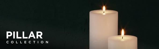 Set de 3 velas decorativas rústicas sin perfume y sin goteo, ideales como velas de boda 0