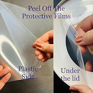 Cajas altas de pastel transparente con cinta - Caja de pastel redonda de oro para pastel de cumpleaños. 7