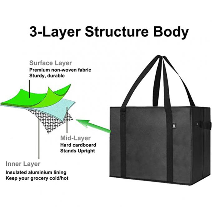 Logotipo personalizado de promoción Impreso Eco Amigable Bolsas para alimentos y medicamentos de gran capacidad Bolsas de refrigerante aisladas Rockbros 8