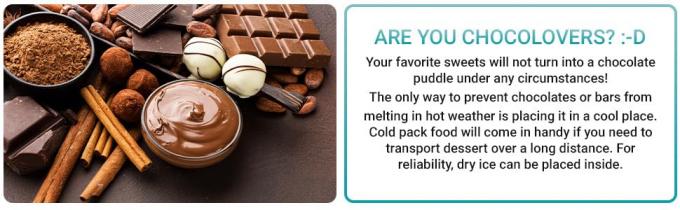 Bolsa de papel aislada de 8 x 8 x 8 pulgadas. 5