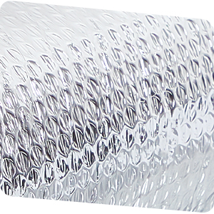 Doble burbuja de aislamiento reflector de rollo cubierta del tragaluz para bloquear los rayos UV del sol 2