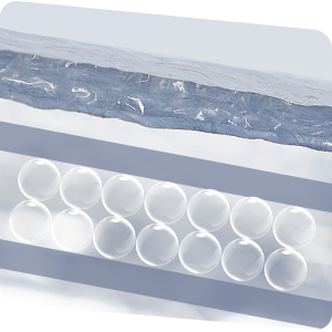 Doble burbuja de aislamiento reflector de rollo cubierta del tragaluz para bloquear los rayos UV del sol 3