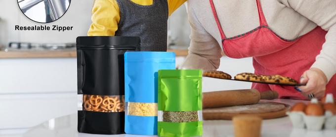 Bolsas de apoyo para el embalaje, bolsas de papel de aluminio sellables para el embalaje. 7