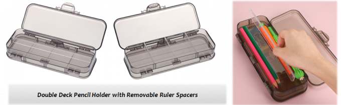 Double Deck School Pencils Box