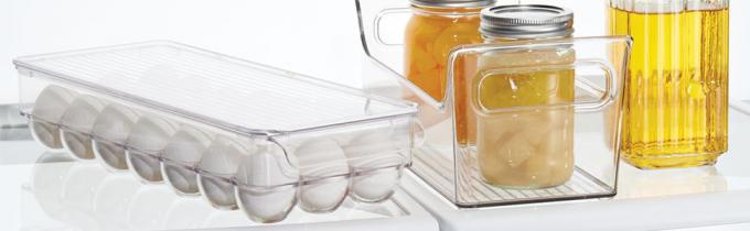 mDesign Fridge and Freezer Bins