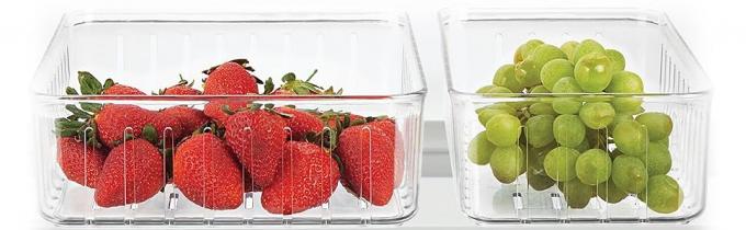 Keep Your Fridge Organized and Food Easy to Find with Vented Produce Bins