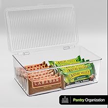 clear container bins