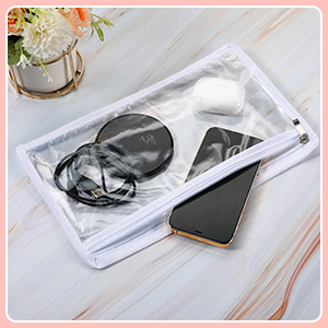 Bolsas de cremallera Bolsas de lápiz Bolsas de maquillaje de PVC Bolsas de sobres Almacenamiento de carpetas Bolsas multipropósito Archivo de documentos Organizar 2